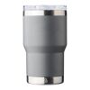 Recycled stainless steel double-walled travel mug (350 ml) Ayen grey