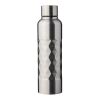 Recycled stainless steel single-walled drinking bottle (800 ml) Talin silver