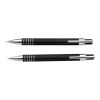 Aluminium writing set Yolanda black