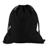 Drawstring backpack Elise, Pongee (190T) black