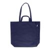 Recycled cotton shopping bag Bennett blue