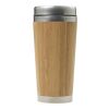 Bamboo and stainless steel travel cup Sabine brown | No Branding | not available | not available