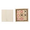 Wooden Tic Tac Toe game Alessio brown | No Branding | not available | not available