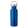 Stainless steel double-walled drinking bottle Odette blue | No Branding | not available | not available