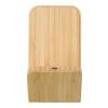Bamboo wireless charger Claudie bamboo | No Branding | not available | not available