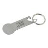 Stainless steel multifunctional key chain Gavin silver