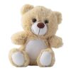 RPET Plush toy bear Samuel brown | No Branding | not available | not available