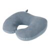 Suede travel pillow Fletcher grey | No Branding | not available | not available