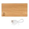 Bamboo power bank Walter brown | No Branding | not available | not available