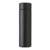 Stainless steel thermos bottle (450 ml) with LED display Fatima black | No Branding | not available | not available