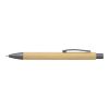 Bamboo and plastic ballpen Kalani gun metal | No Branding | not available | not available