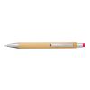Bamboo and plastic ballpen Claire fuchsia | No Branding | not available | not available