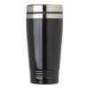 Stainless steel drinking mug (450 ml) Velma black | No Branding | not available | not available