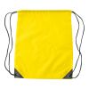 RPET polyester (190T) drawstring backpack Enrique yellow | No Branding | not available | not available