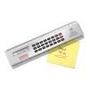 Ruler with calculator Heather, ABS silver | No Branding | not available | not available