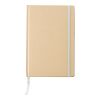 Recycled paper notebook (A5) Gianni white | No Branding | not available | not available