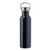 Stainless steel drinking bottle Poppy black | No Branding | not available | not available