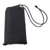 Polyester foldable blanket Amal black | No Branding | not available | not available