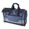 Polyester sport/travel bag dark blue