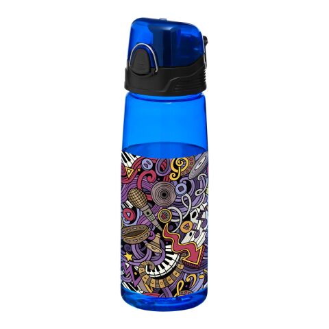 Capri 700 ml sport bottle Standard | Transparent blue | No Branding | not available | not available