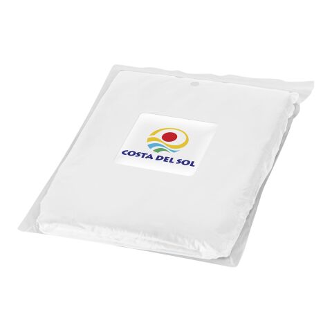 Ziva Disposable Rain Poncho Standard | White | not available | No Branding | not available | not available | not available