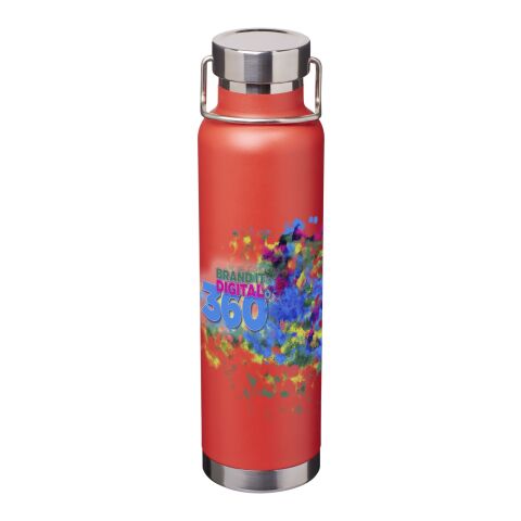 Thor 650 ml copper vacuum insulated sport bottle Red | No Branding | not available | not available