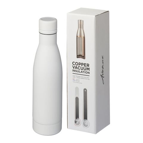 Vasa 500 ml copper vacuum insulated water bottle White | No Branding | not available | not available