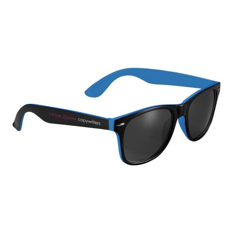 Sun Ray sunglasses with two coloured tones Standard | Process blue-Solid black | No Branding | not available | not available