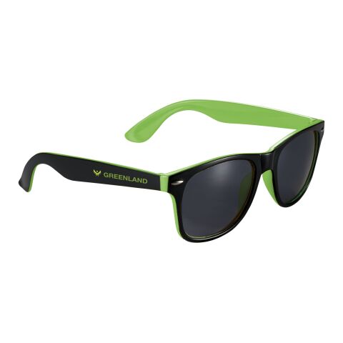 Sun Ray sunglasses with two coloured tones Standard | Lime-Solid black | No Branding | not available | not available