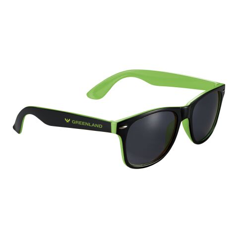 Sun Ray sunglasses with two coloured tones Standard | Lime-Solid black | No Branding | not available | not available