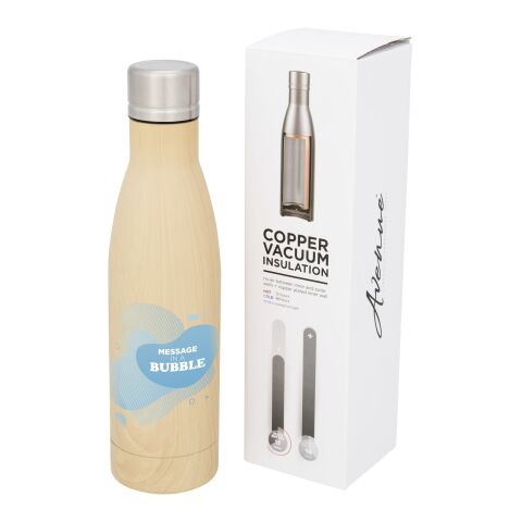 Vasa 500 ml wood-look copper vacuum insulated bottle Standard | Brown | No Branding | not available | not available