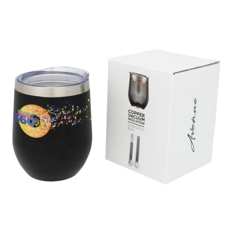 Corzo 350 ml copper vacuum insulated mug Standard | Black | No Branding | not available | not available