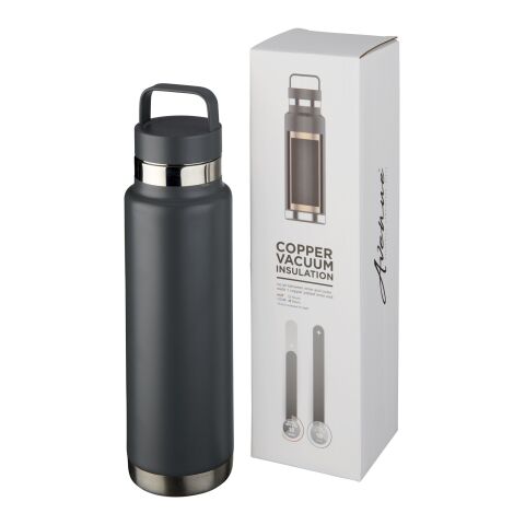 Colton 600 ml copper vacuum insulated sport bottle Grey | No Branding | not available | not available