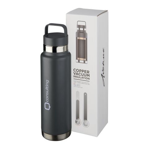 Colton 600 ml copper vacuum insulated sport bottle Standard | Grey | No Branding | not available | not available