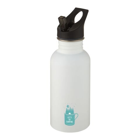 Lexi 500 ml stainless steel sport bottle Standard | White | No Branding | not available | not available