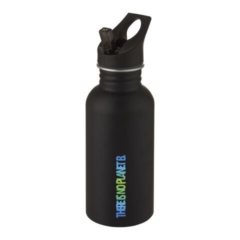 Lexi 500 ml stainless steel sport bottle Standard | Black | No Branding | not available | not available