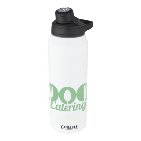 Chute® Mag 1 L insulated stainless steel sports bottle Standard | White | No Branding | not available | not available