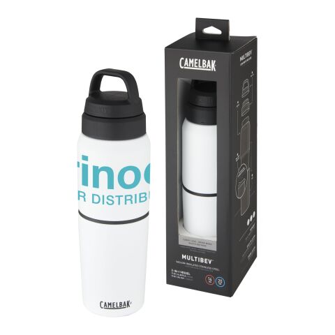MultiBev vacuum insulated stainless steel 500 ml bottle and 350 ml cup Standard | White | No Branding | not available | not available