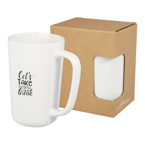 Perk 480 ml ceramic mug Standard | White | No Branding | not available | not available