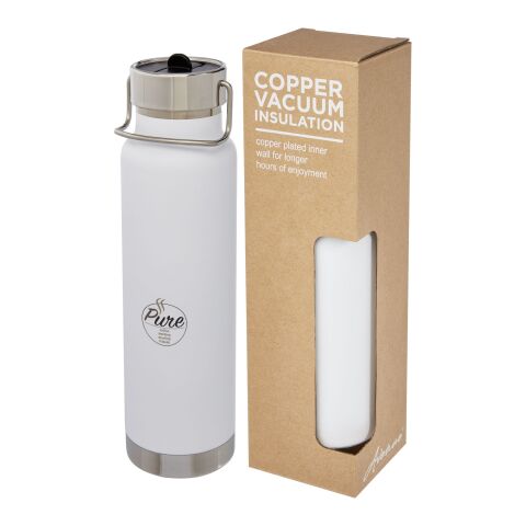 Thor 750 ml copper vacuum insulated sport bottle Standard | White | No Branding | not available | not available