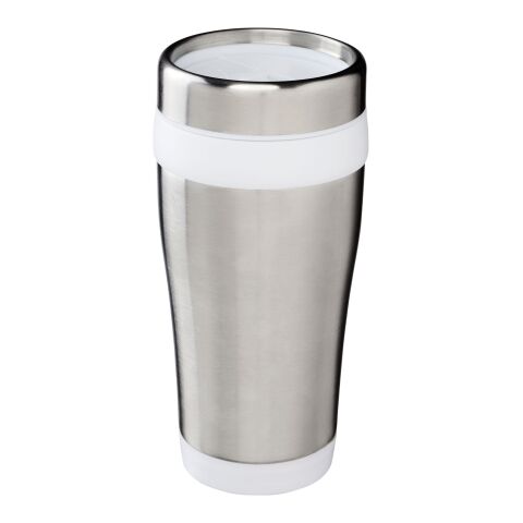 Elwood 410ml recycled stainless steel insulated tumbler Standard | White | No Branding | not available | not available