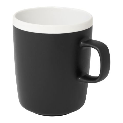 Lilio 310 ml ceramic mug Standard | Solid black | No Branding | not available | not available