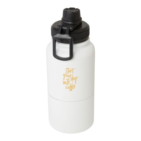 Dupeca 840 ml RCS certified stainless steel insulated bottle Standard | White | No Branding | not available | not available