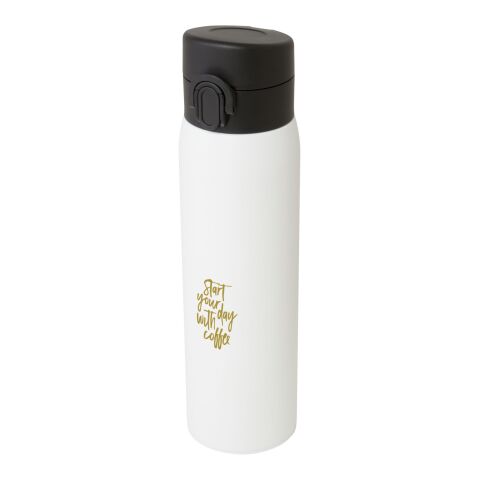 Sika 450 ml RCS certified recycled stainless steel insulated flask Standard | White | No Branding | not available | not available
