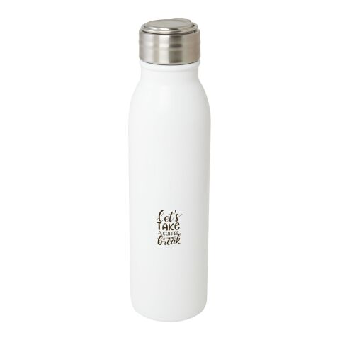 Harper 700 ml RCS certified stainless steel water bottle Standard | White | No Branding | not available | not available