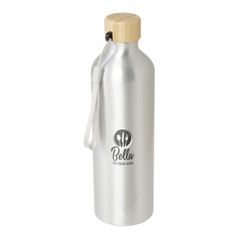 Malpeza 770 ml RCS certified recycled aluminium water bottle Standard | Silver | No Branding | not available | not available
