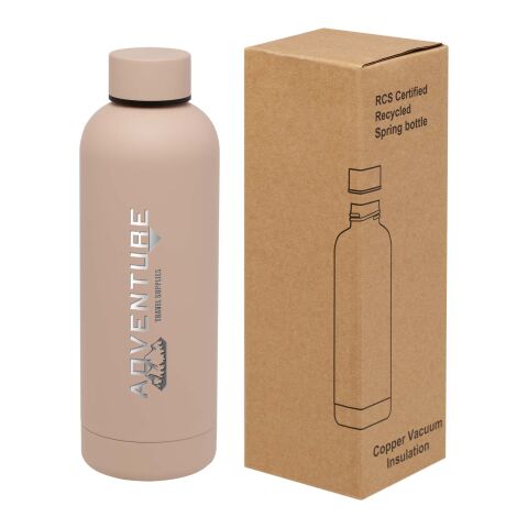 Spring 500 ml RCS certified copper vacuum insulated bottle Standard | Pale blush pink | No Branding | not available | not available