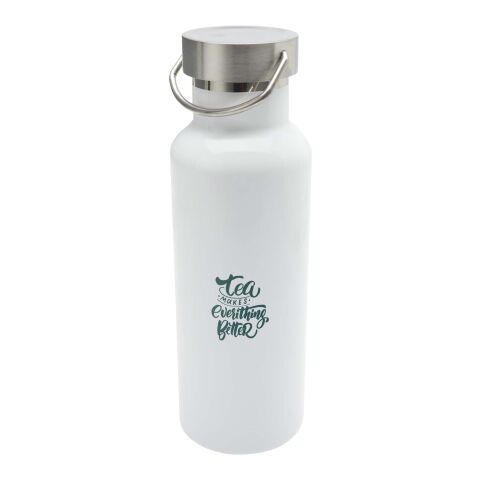 Sedona 500 ml RCS certified recycled stainless steel water bottle Standard | White | No Branding | not available | not available
