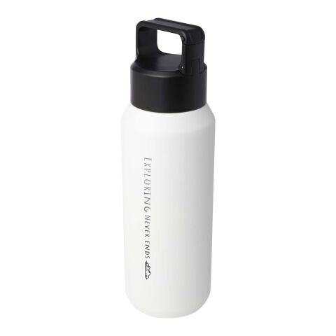 Astra 600 ml RCS certified recycled stainless steel copper vacuum insulated water bottle Standard | White | No Branding | not available | not available