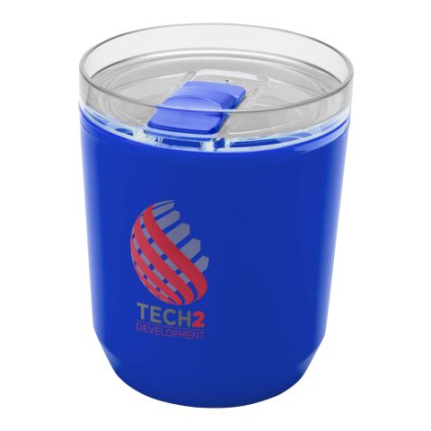 Hudson 180 ml recycled plastic double-wall tumbler Standard | Blue | No Branding | not available | not available